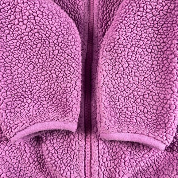 The North Face Sweatshirt Kids Girls 4 Pink Faded Campshire Bear Full Zip Hoodie - Picture 3 of 15